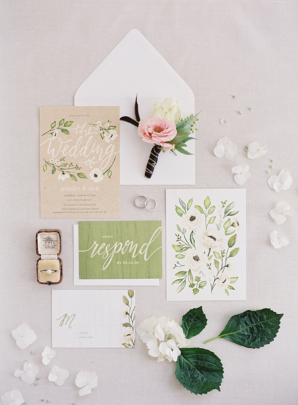 Wedding Invitation Suite, Minted | Heather Payne Photography