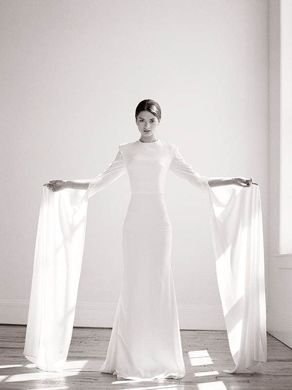 Minimalistic Modern Wedding Fashion | Heather Payne Photography