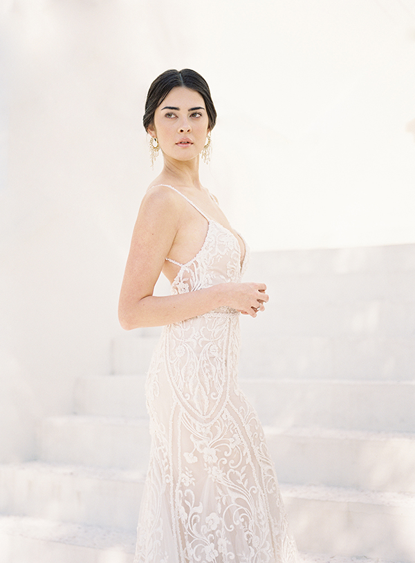 lee grebenau couture gown, aly's beach wedding, florida wedding | Heather Payne Photography