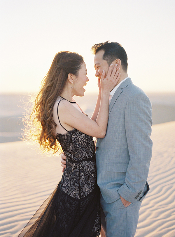 Natural, Happy Engagement Session in the Desert | Heather Payne Photography