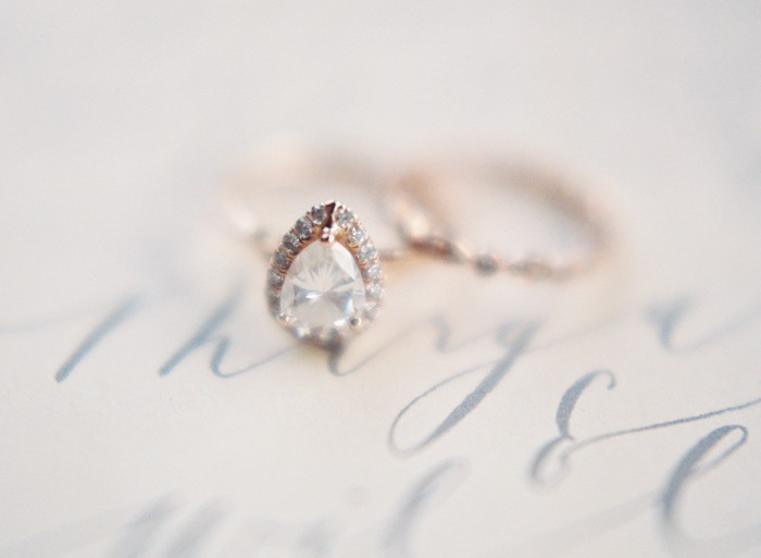 rose gold engagement ring | Heather Payne Photography
