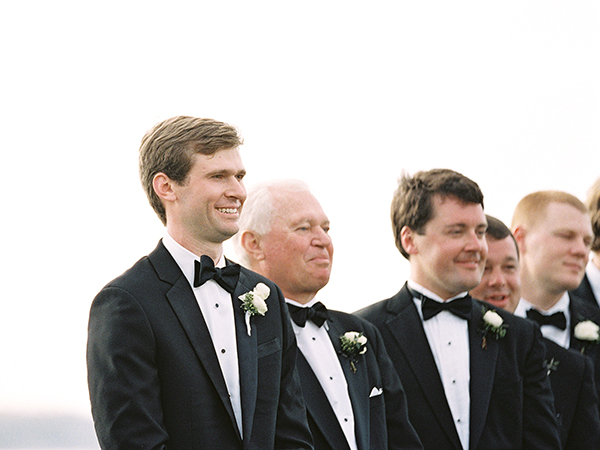 Groom's First Look, Hilton Head Island Wedding | Heather Payne Photography