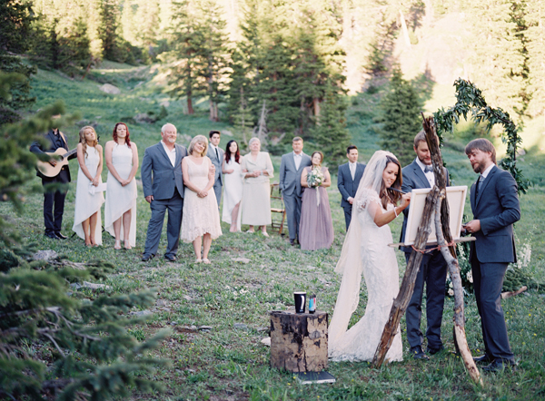 telluride colorado intimate elopement, ceremony, wedding in colorado mountains, telluride 