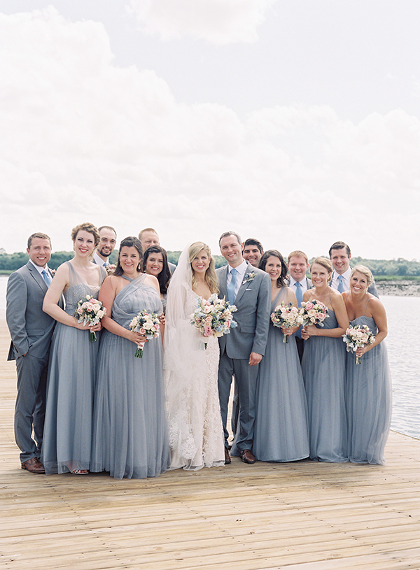Belfair Plantation Wedding, Bluffton SC Wedding Photographer, Gray & Blue Wedding | Heather Payne Photography
