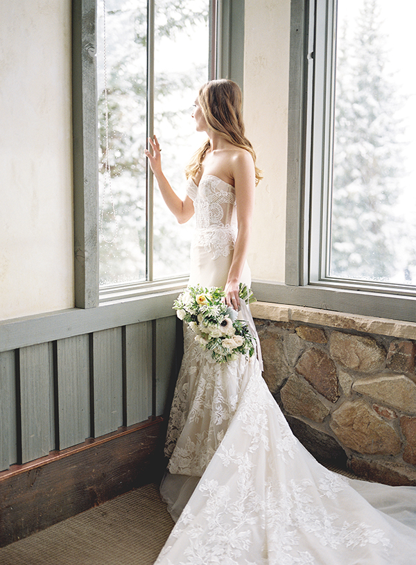 Aspen Colorado Winter Wedding, Inbal Dror, Little Nell | Heather Payne Photography