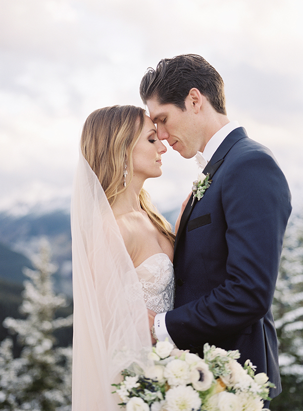 Aspen Colorado Wedding, The Little Nell, Bluebird Productions, Snow wedding | Heather Payne Photography