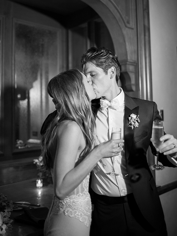 Kiss, The Little Nell, Aspen Colorado Wedding Photographer | Heather Payne Photography
