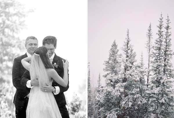 Aspen Winter Wedding, Colorado Film Photographer, Snow | Heather Payne Photography