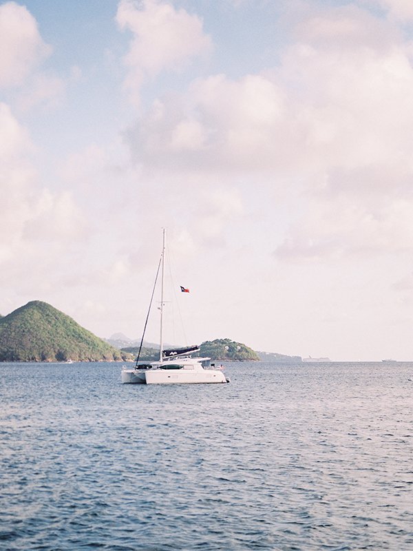 Sea Breeze St Lucia Boat Wedding, St Lucia Elopement, Pitons | Heather Payne Photography