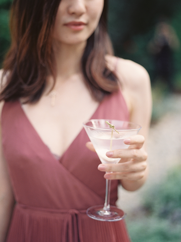 Signature Wedding Martini Cocktails, Asian Wedding in Los Gatos California, Romantic Film Photographer  | Heather Payne Photography 