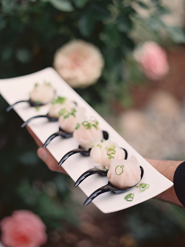 Oysters, Hors d'oeuvre, luxury wedding in San Francisco California, Film  | Heather Payne Photography 