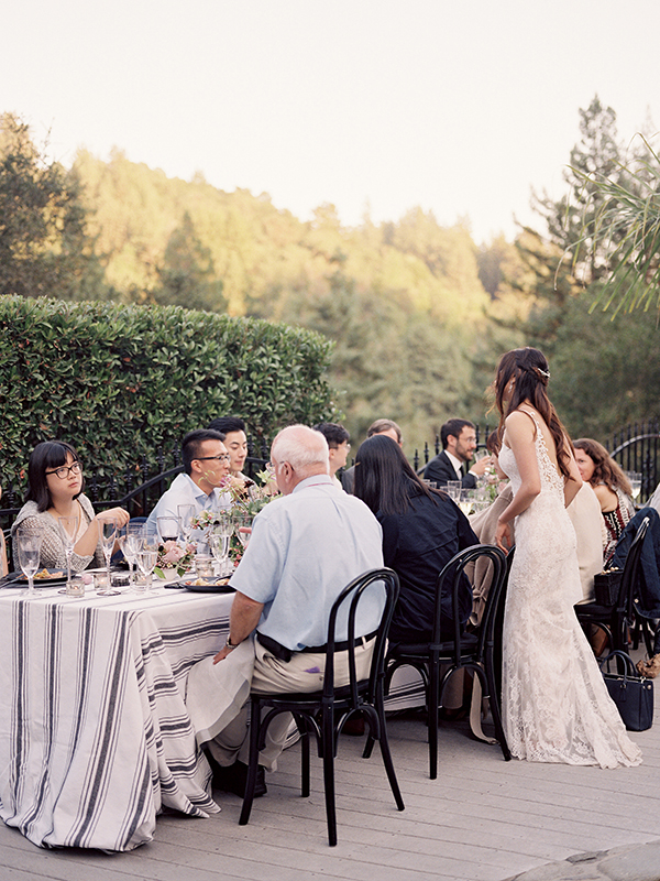 San Francisco California Wedding, Romantic Asian Wedding, Black Chairs, Fine Art Film Photographer  | Heather Payne Photography 