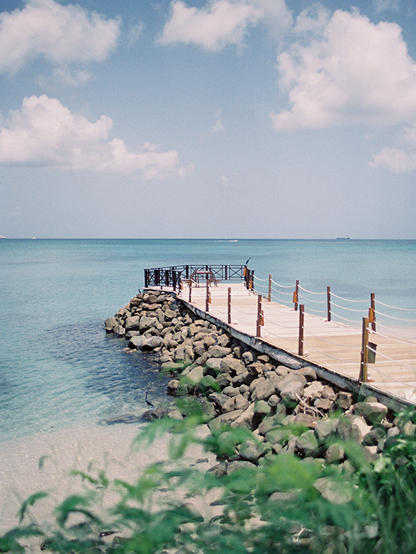 Jade Mountain St Lucia Wedding, Pier, Clear Water, Coconut bay | Heather Payne Photography