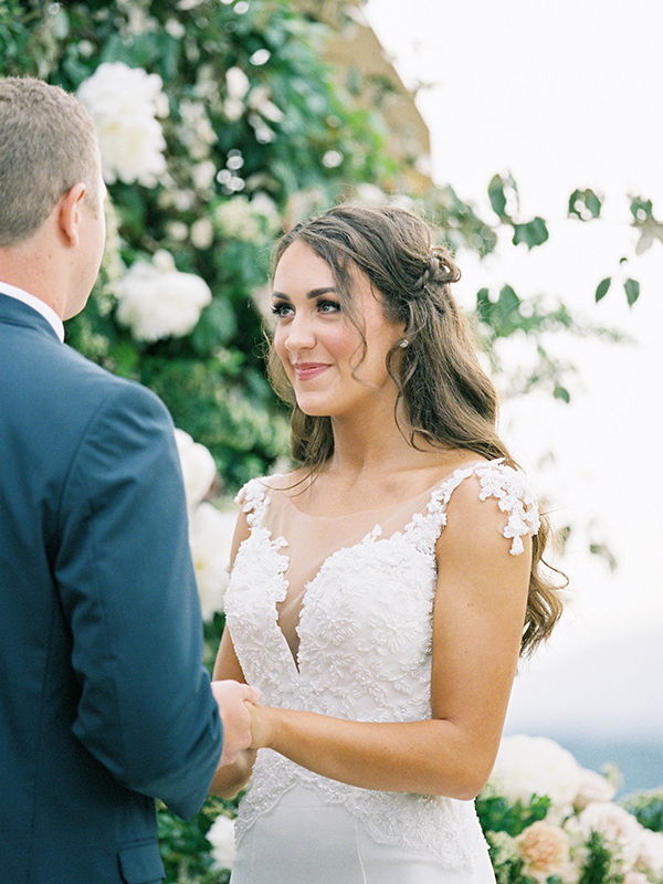Bride, Wedding Ceremony, Arkansas Wedding Photographer, Fine Art Film, Vows  | Heather Payne Photography