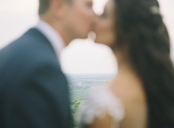 Kiss, Bride and Groom, Fine Art Wedding Photographer, Artist, Arkansas  | Heather Payne Photography
