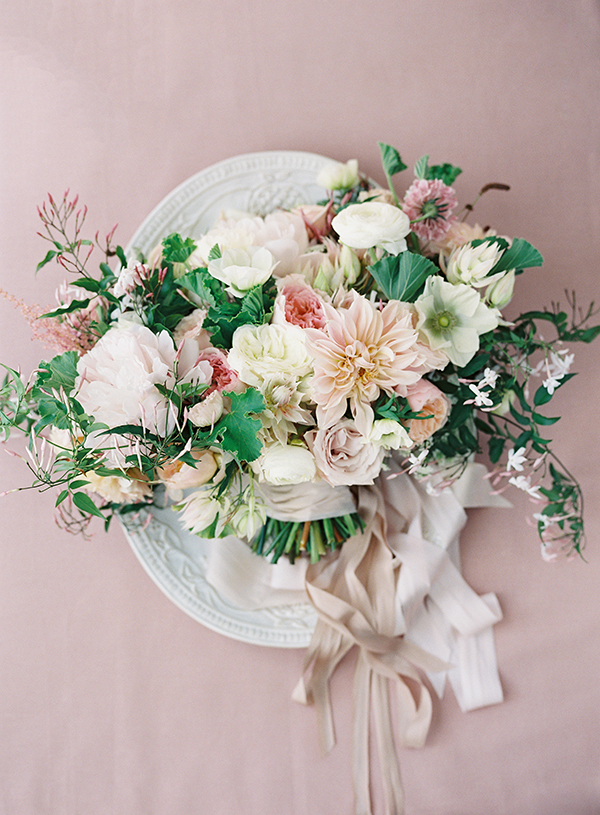 Romantic Pink Bouquet, Pink flowers, Miami Wedding Photographer, Martha Stewart  | Heather Payne Photography