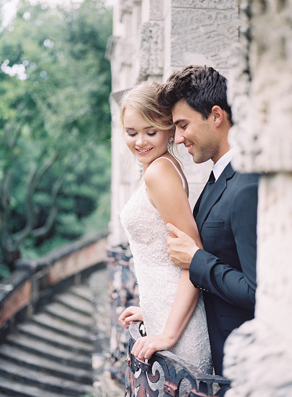 Villa Vizcaya Wedding, Miami Florida Photographer, Film Wedding, Romantic Couple  | Heather Payne Photography