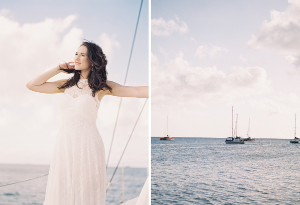 Catamaran wedding in St Lucia, Caribbean Elopement, Wedding Photographer | Heather Payne Photography